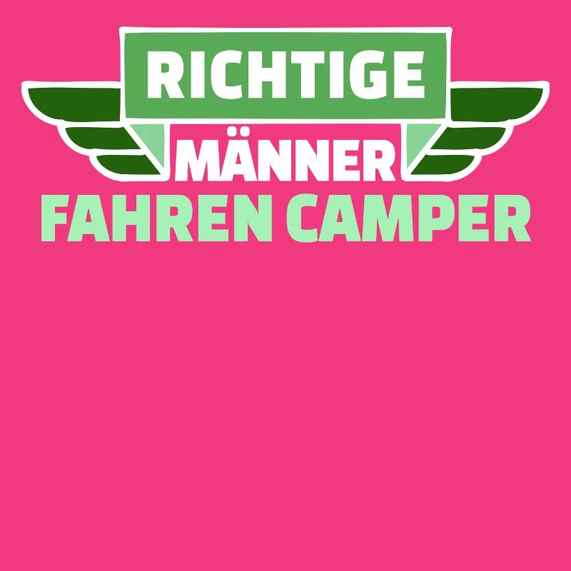 Camping Wanderer Camper Wanderlust Statement