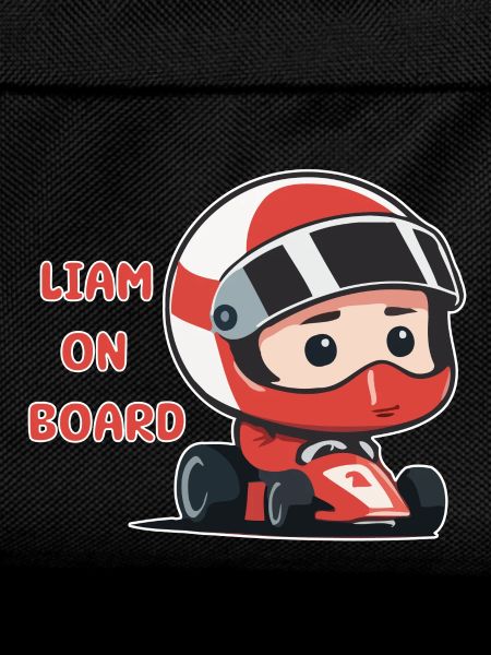 Liam on board
