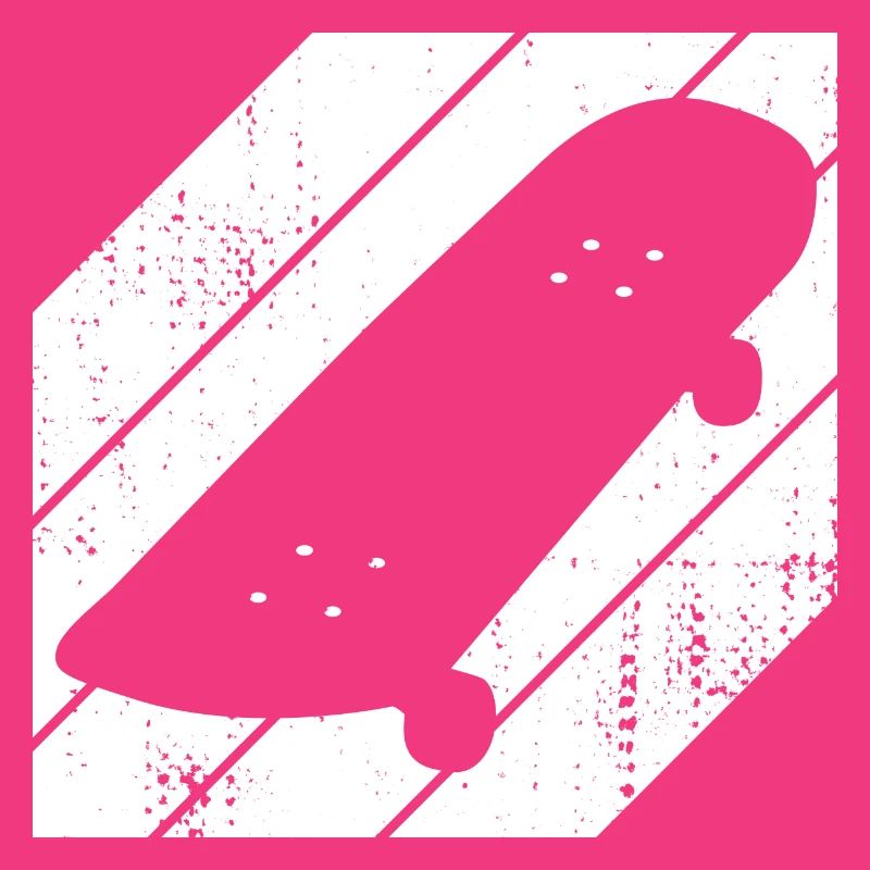 Dessin de planche à roulettes