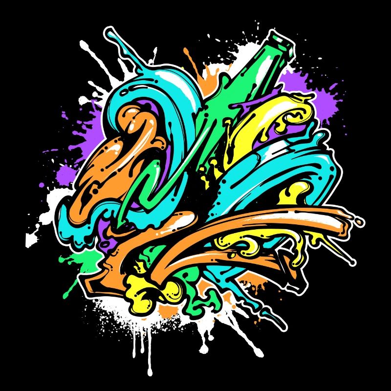 Kunst Graffiti Strassenkunst Wildstyle Sprayer