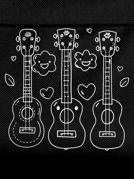 Cartoon Ukulele