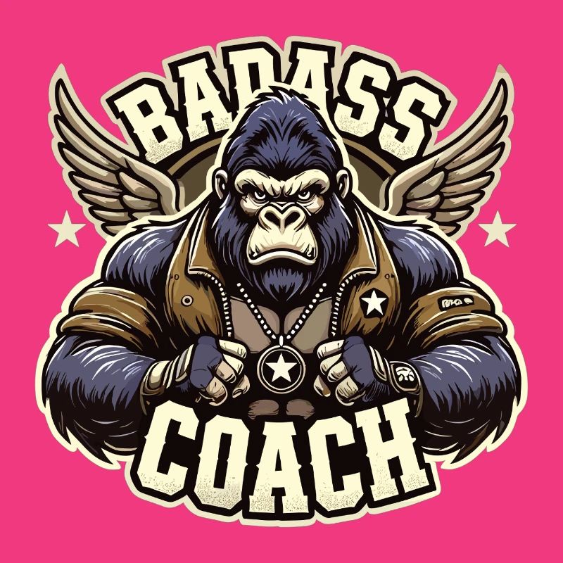 Badass Trainer Coach Gorilla Gift