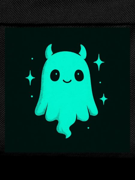 cute cyan ghost