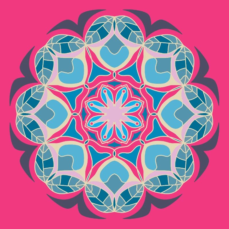 Beach day Mandala
