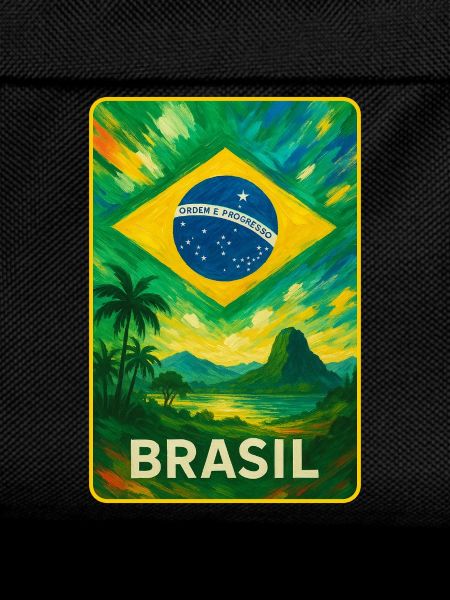 Brazil Flags Landscape Design