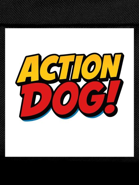 Action Dog Comic Style