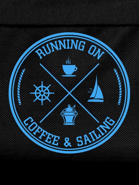 Coffee and Sailing Nautical Quote