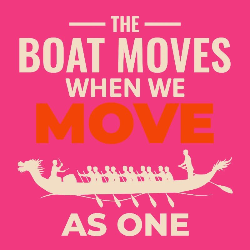 Dragon Boat Unity Design 