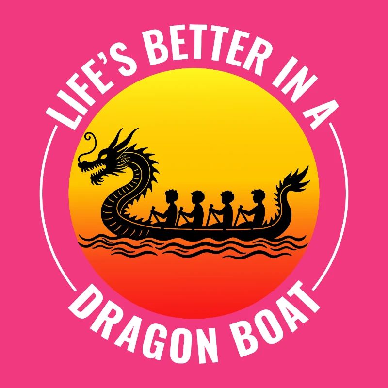 Équipage de course de bateaux-dragons