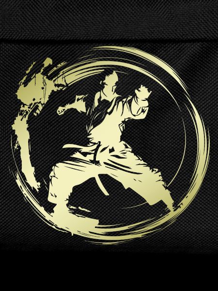 Karaté Silhouette Combattante