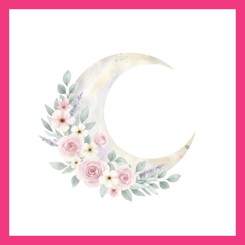 Couronne de fleurs de lune