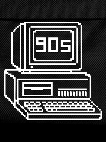 Retro 90s Console Pixel Art
