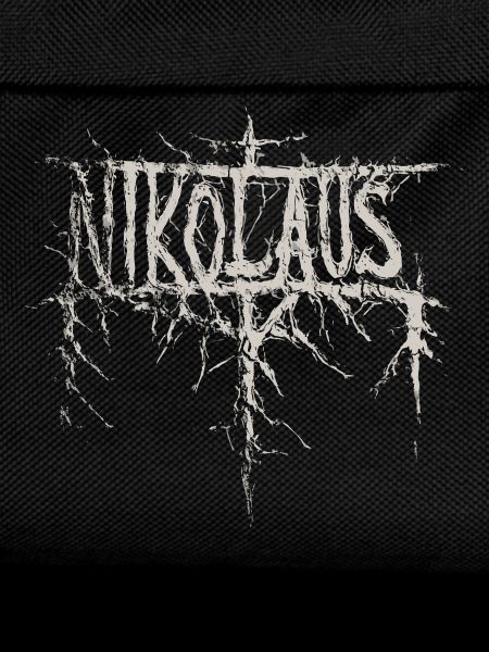 Black metal Santa Claus