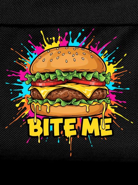 Popart Burger Bite Me 