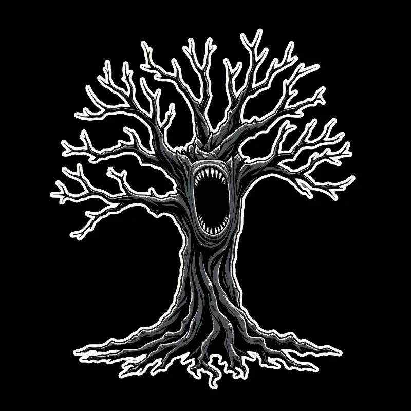 Schreiender Baum