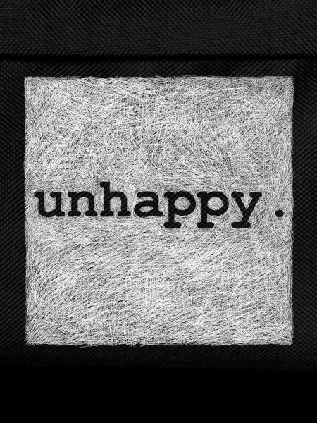 unhappy - Weiße Version