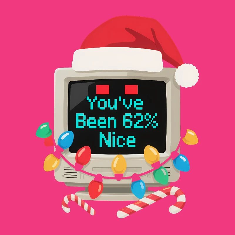 Computer Christmas AI Sarcastic Tech Gift