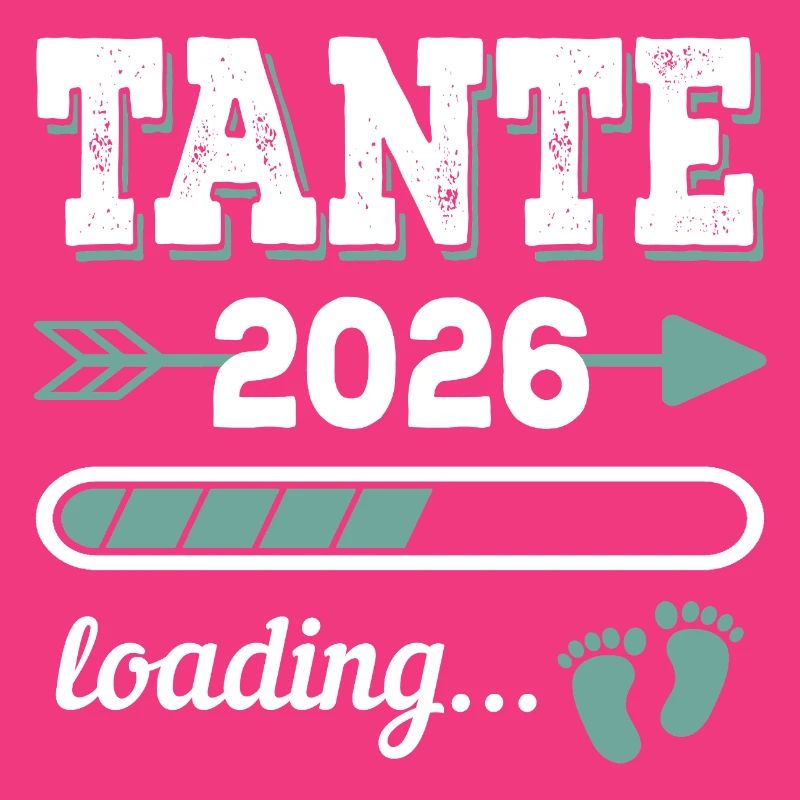 Tante 2026 Loading Werdende Tante Geschenkidee