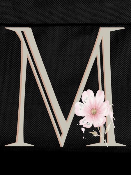 Floral Monogram M