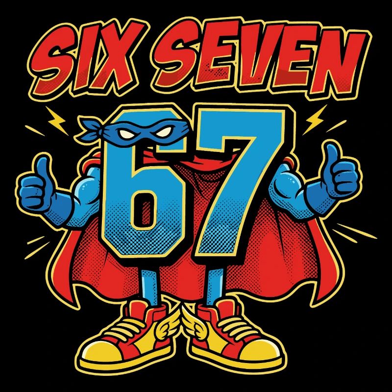 6-7 Meme 67 – Sechs Sieben Schulwitz