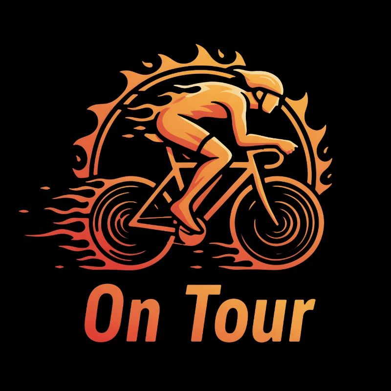 Cyclists On Tour