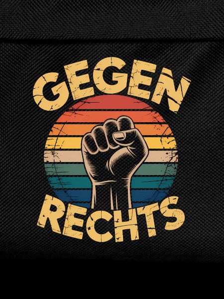 Gegen Rechts - Funny Antifa Spruch
