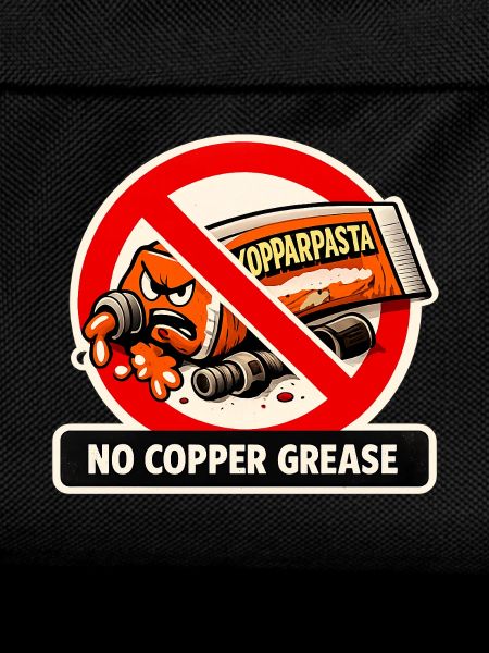 No copper paste