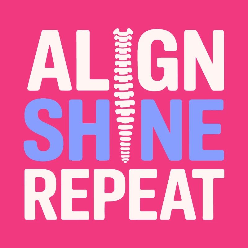 Chiropractor Align Shine Repeat Professional DC 