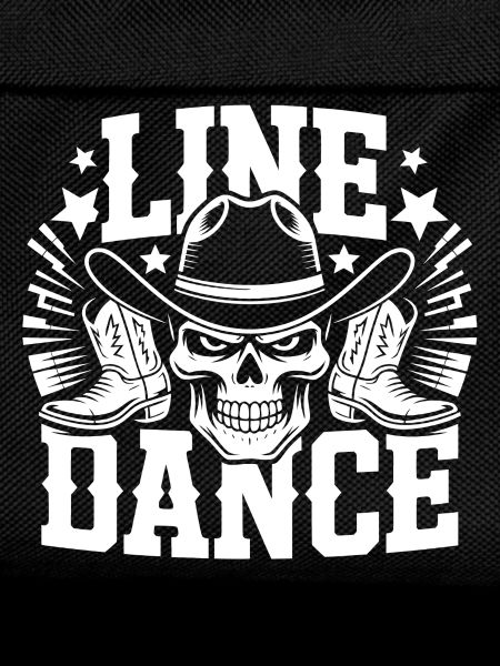 Line Dance Skull Western