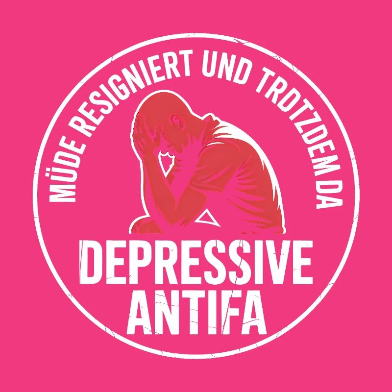 Depressive Antifa - Antifascist Merch