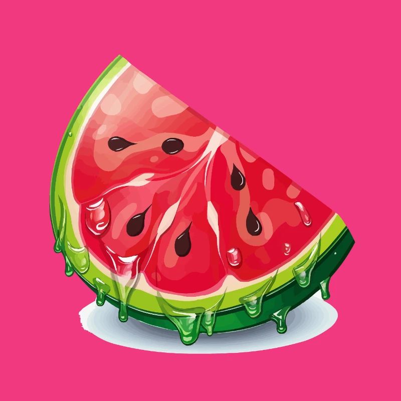 Tranche de pastèque