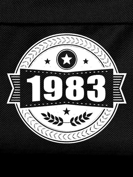 1983 Retro Badge
