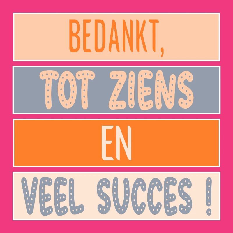 Thanks - Good luck