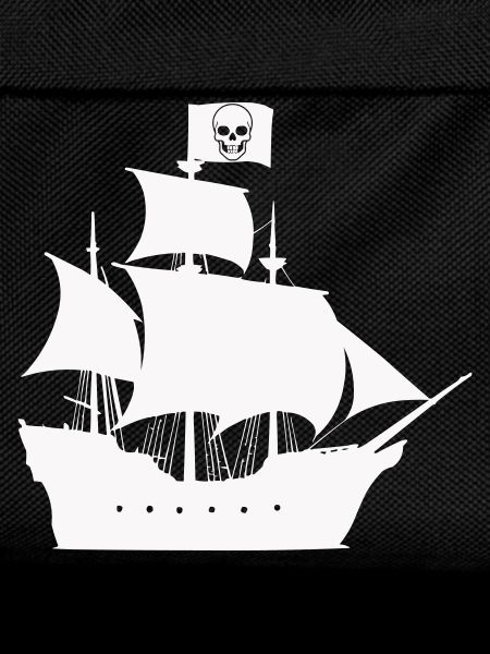 Pirate Ship Silhouette