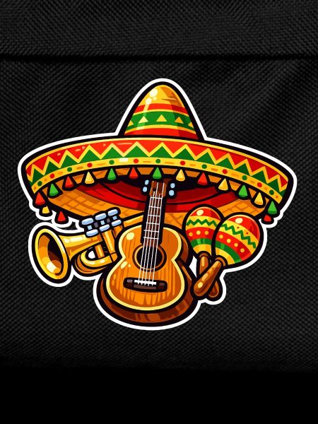 Fiesta Ukulele Sombrero Design