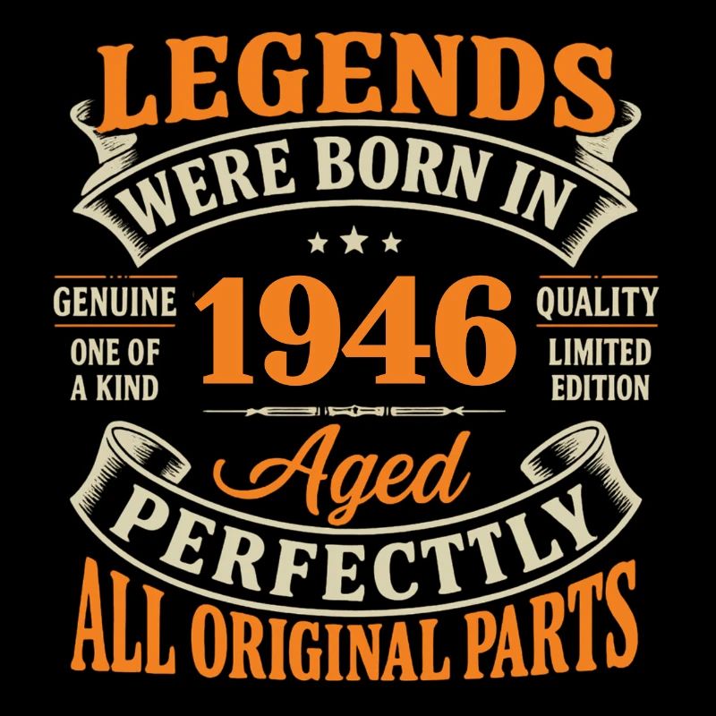 Legends born in 1946, perfectly old