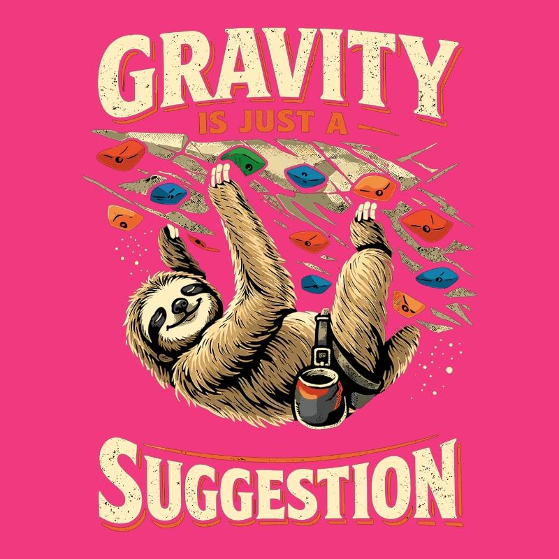 Sloth Bouldering: Gravity Is Just A Suggestion