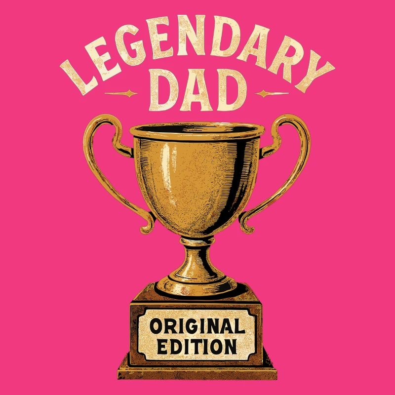 Legendary Dad – Retro Trophy Original Edition