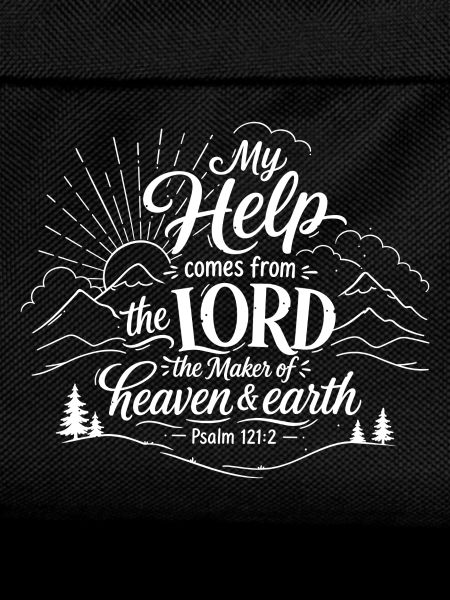 Psalm 121 Lettering