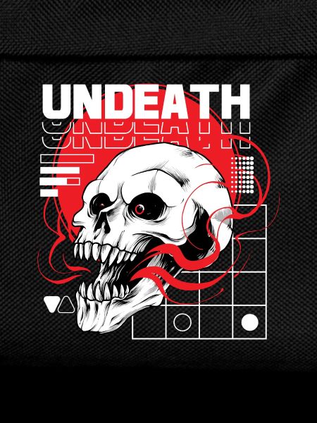 Skull Urban Cyberpunk Design