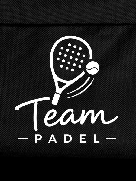 Team PADEL with padel racket