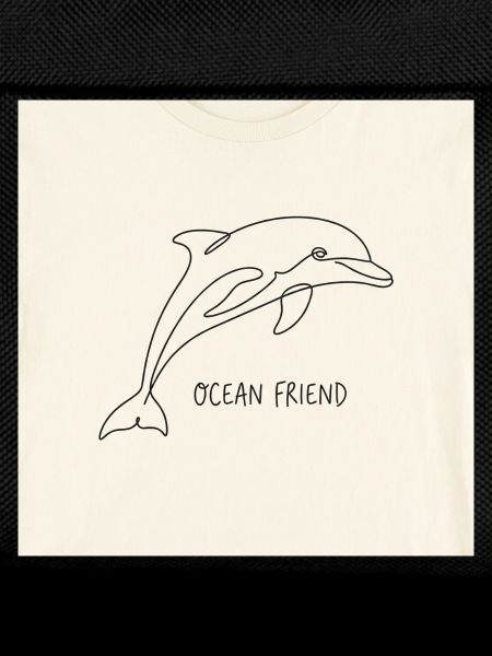 Dolphin Line Art: Ocean Friend