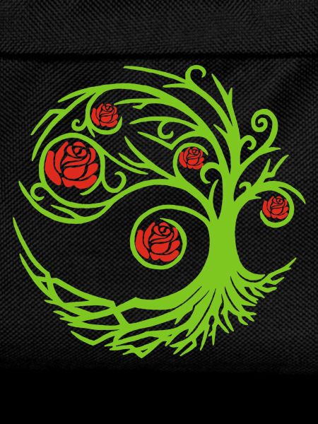 Strange rose bush