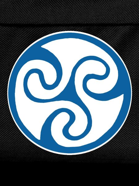 Symbole celte bleu