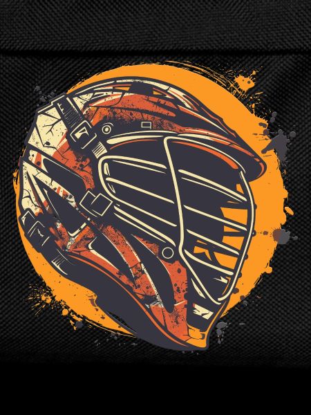 Lacrosse Helmet Graphic