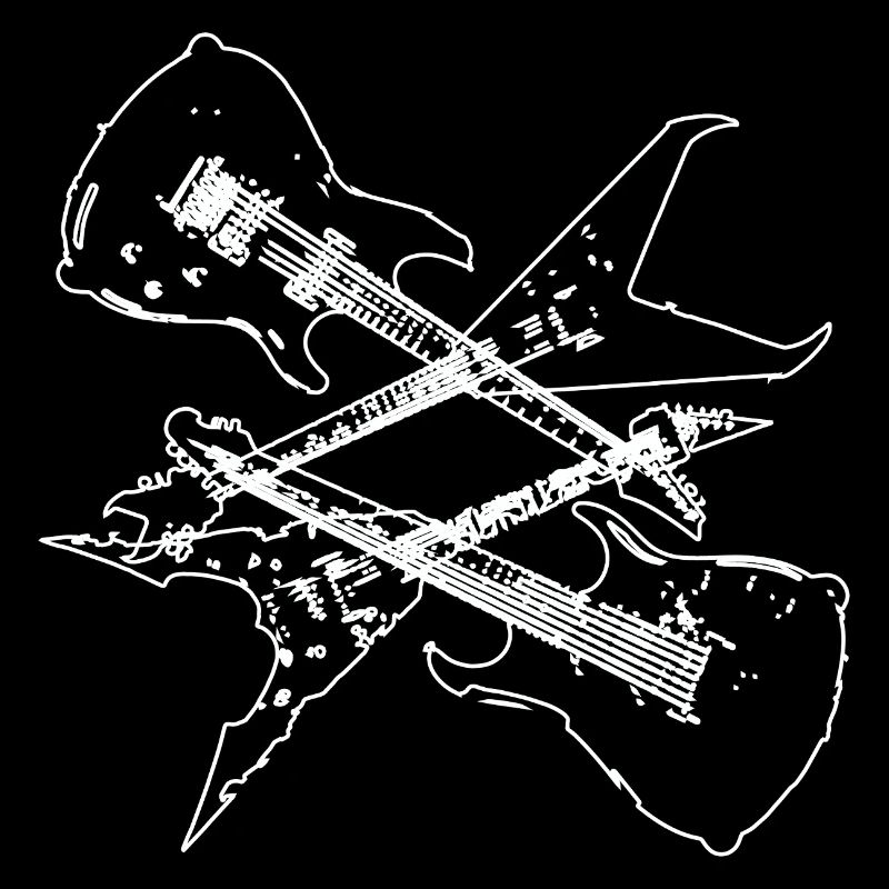 Conception de composition de guitares électriques
