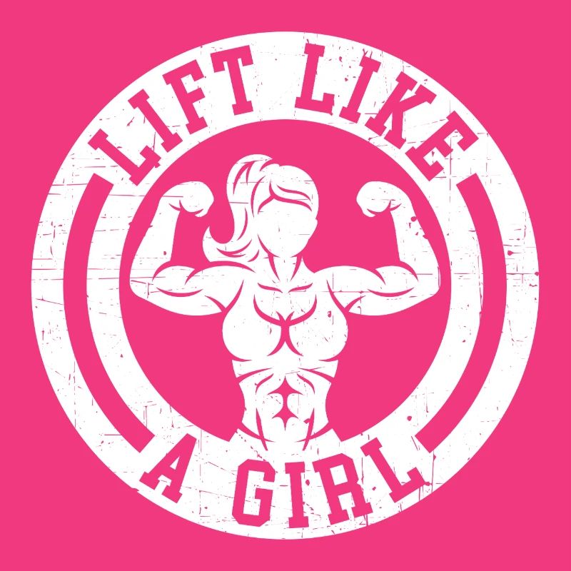 Heben Sie wie ein Mädchen