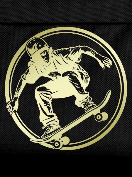 Skateboarding Silhouette Skateboard