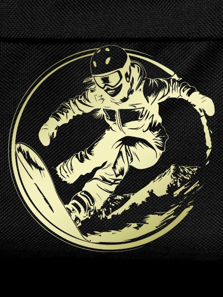 Snowboarder Silhouette