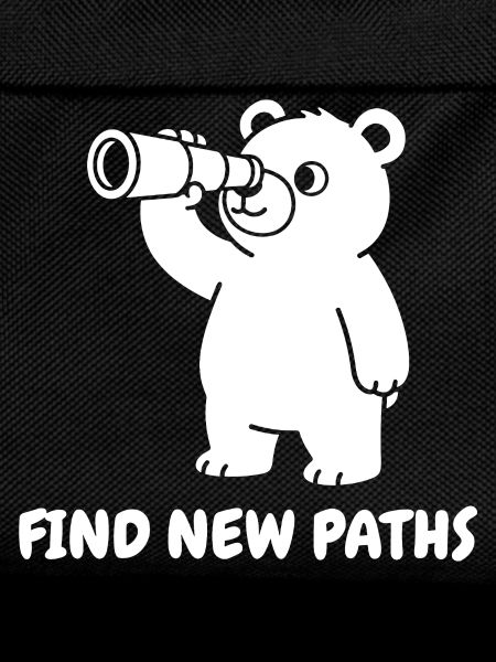 Bear with Telescope – New Paths